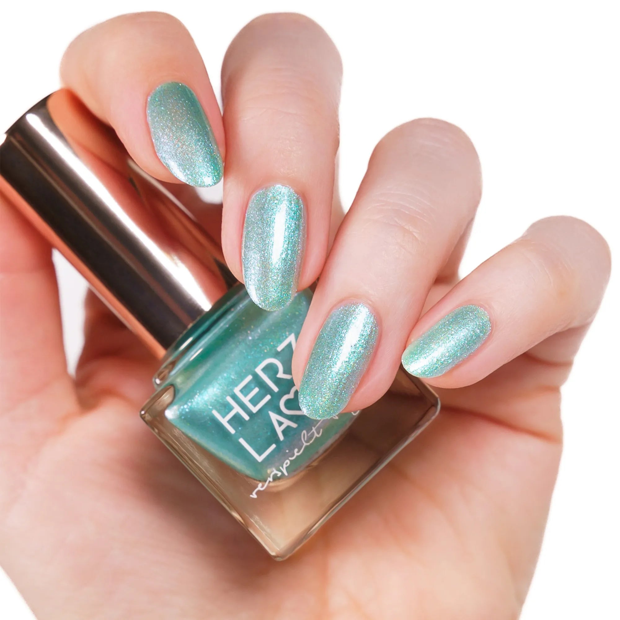 herzlack-lagunenjuwel-veganer-nagellack-11ml-t-rkis-mit-schimmer image 2