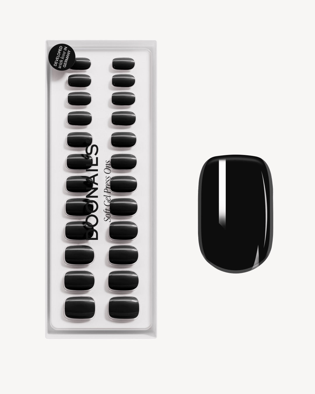 doonails-dark-dream-short-square-soft-gel-press-ons image 1