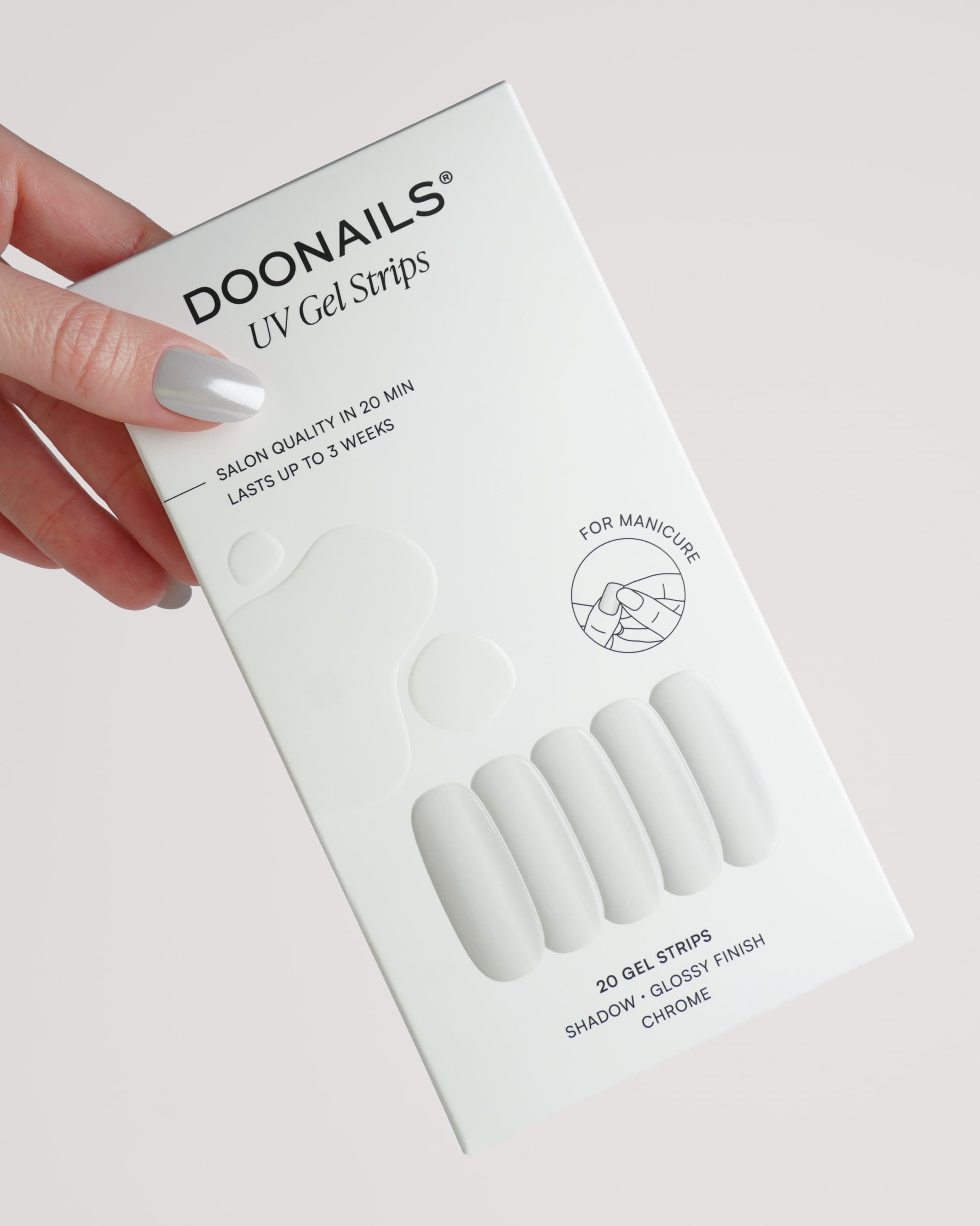 doonails-shadow-uv-gel-strips-silber-chrome image 3