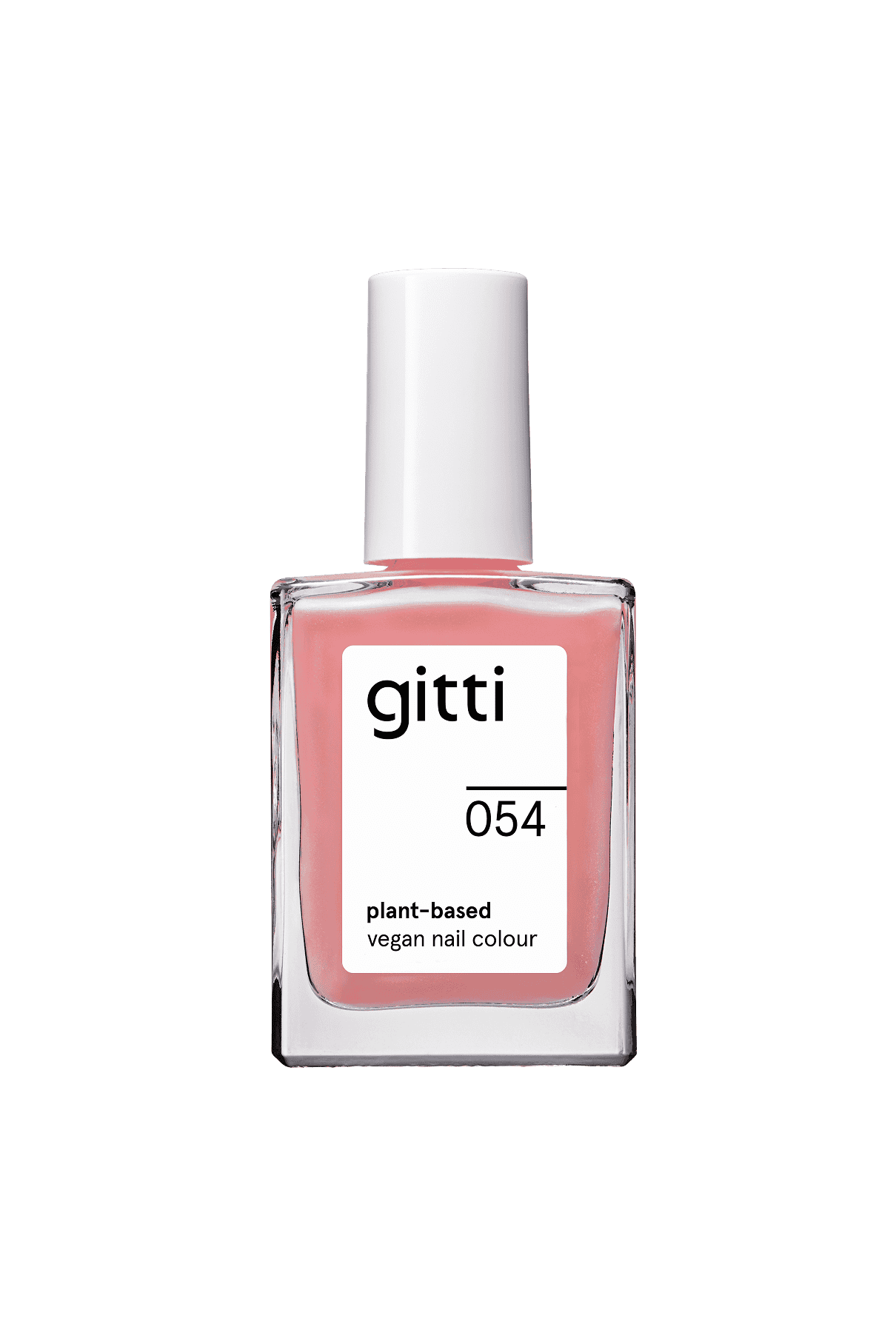 gitti-no-054-plant-based-nail-polish-strawberry-pink-schimmer image 1