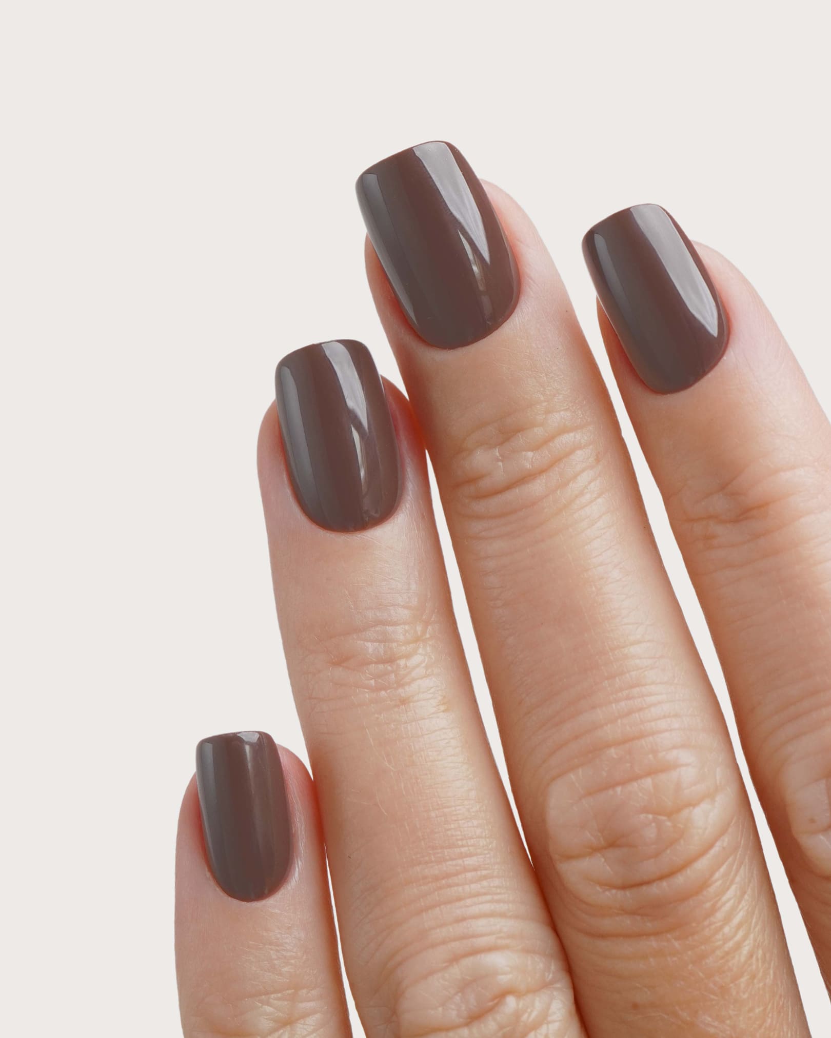 doonails-truffle-short-square-soft-gel-press-ons-braun image 2