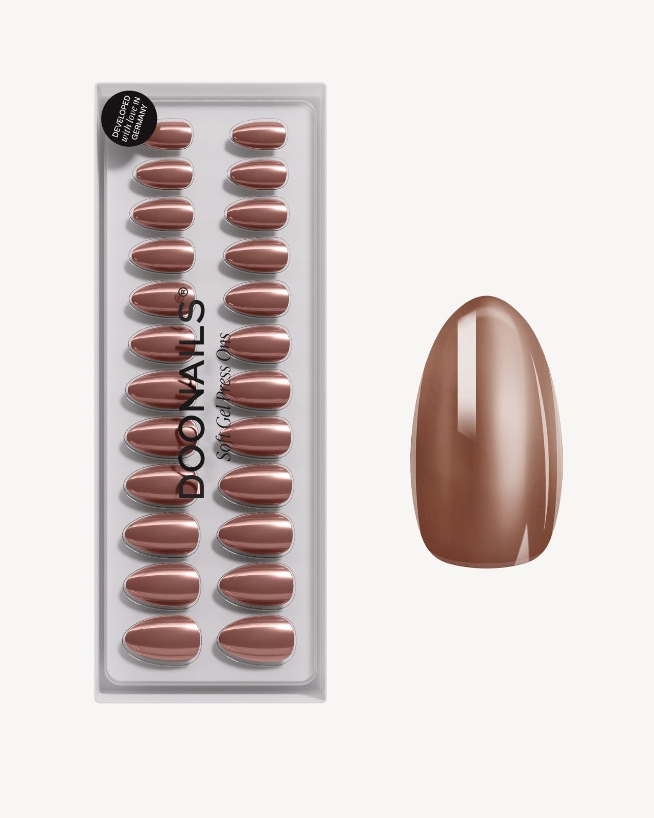doonails-glazed-chocolate-short-almond-soft-gel-press-ons image 1