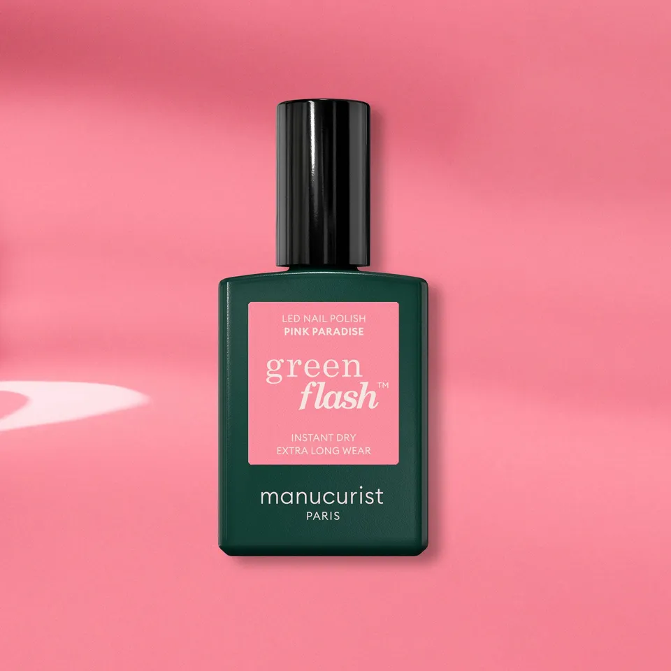 manucurist-green-flash-pink-paradise-semipermanenter-nagellack-bonbonrosa image 1