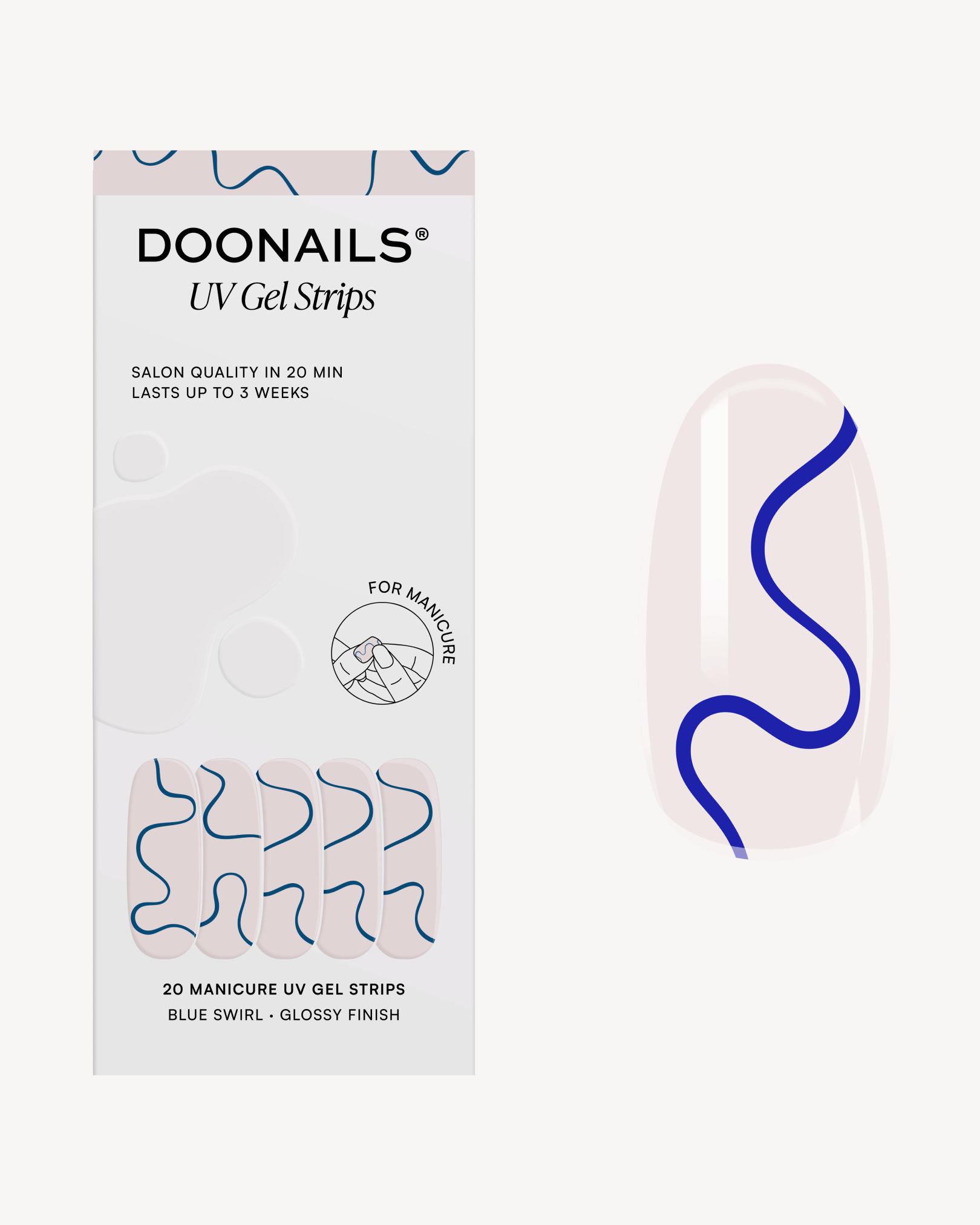 doonails-blue-swirls-uv-gel-strips image 1