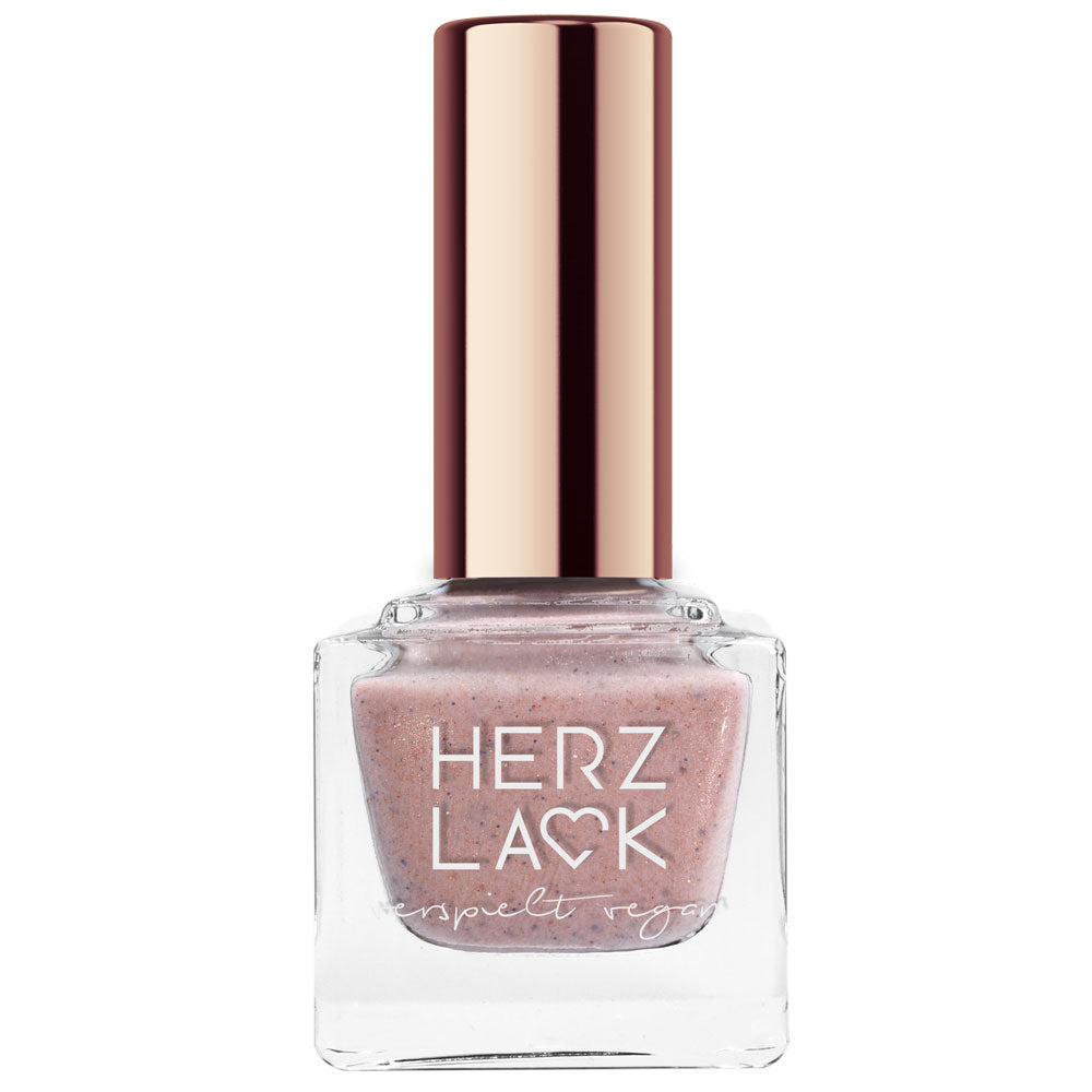 herzlack-liebel-ei-veganer-nagellack-11ml-eierschalenbraun-speckled-glitzer image 1