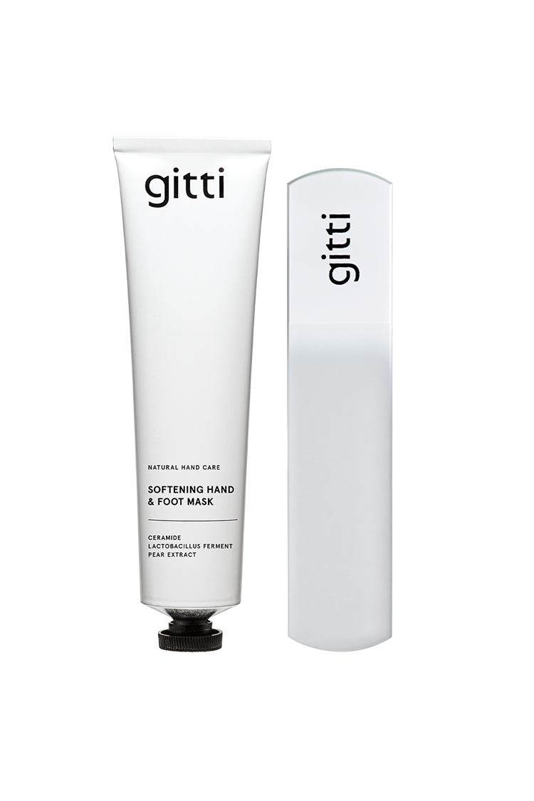 gitti-foot-spa-set-pflegende-fu-maske-75-ml-fu-feile-im-set image 1
