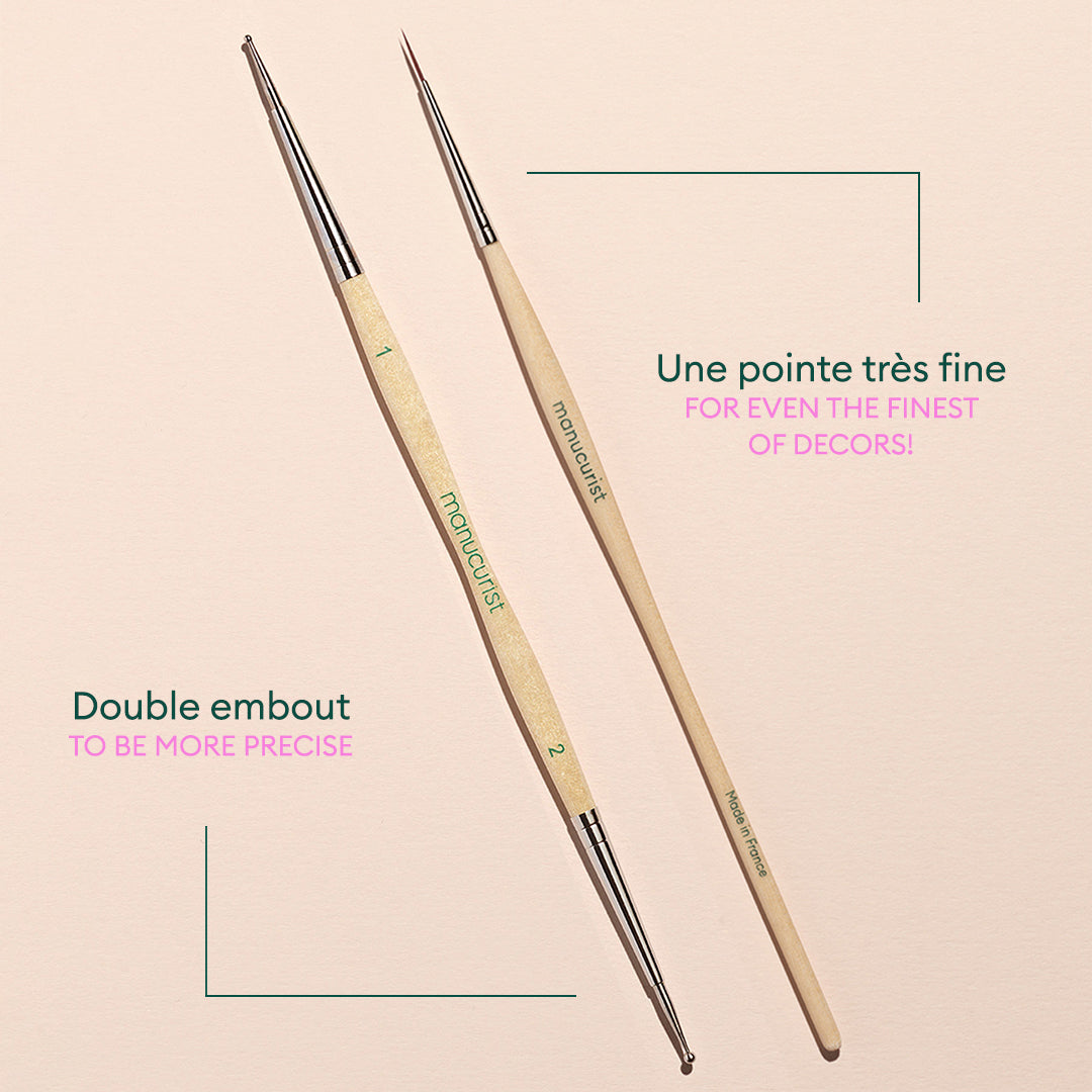 manucurist-duo-dotting-tool-liner-nailart-pinsel-set image 2