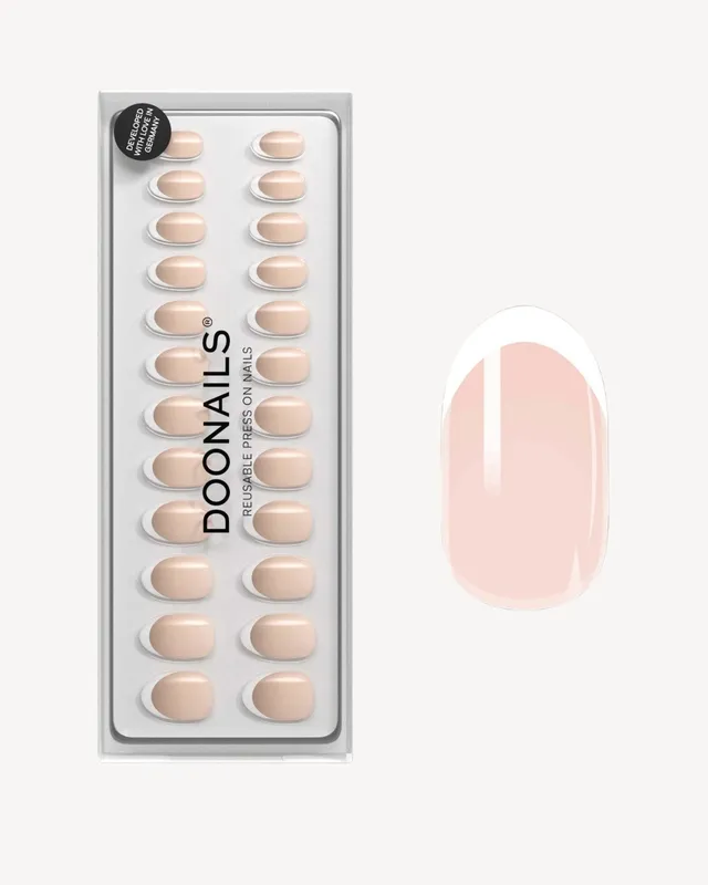 doonails-classic-french-medium-round-soft-gel-press-ons image 1
