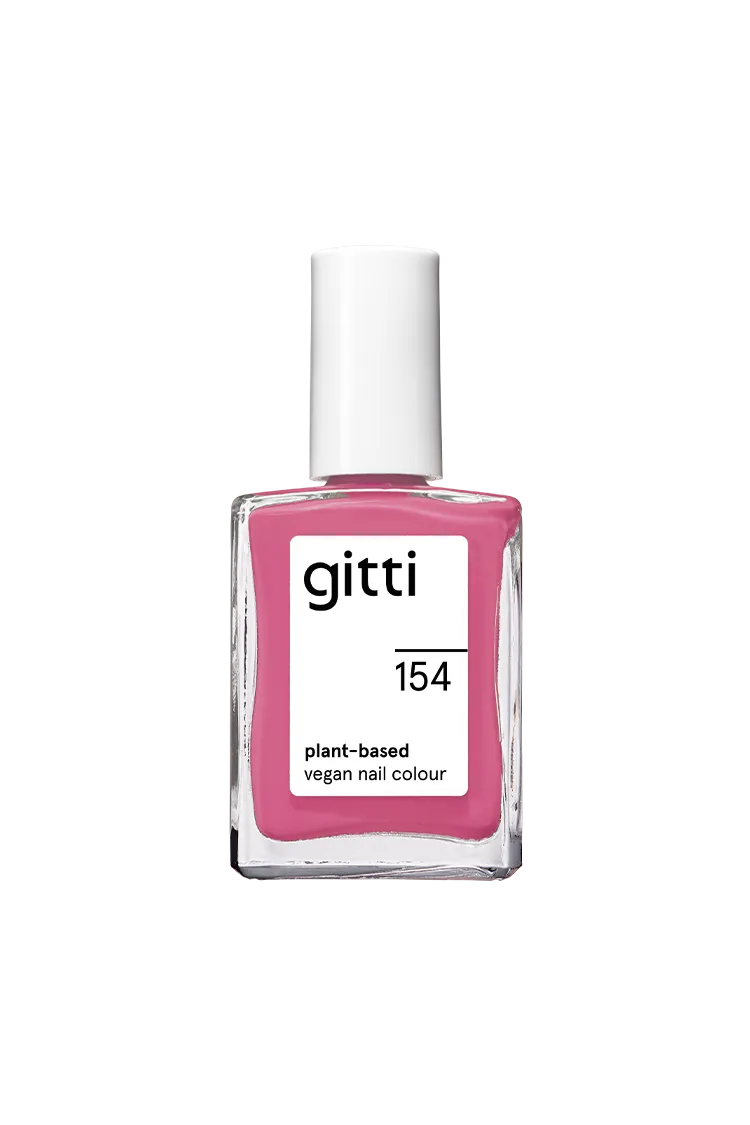gitti-no-154-pflanzenbasierter-nagellack-warmes-mittel-rosa image 1