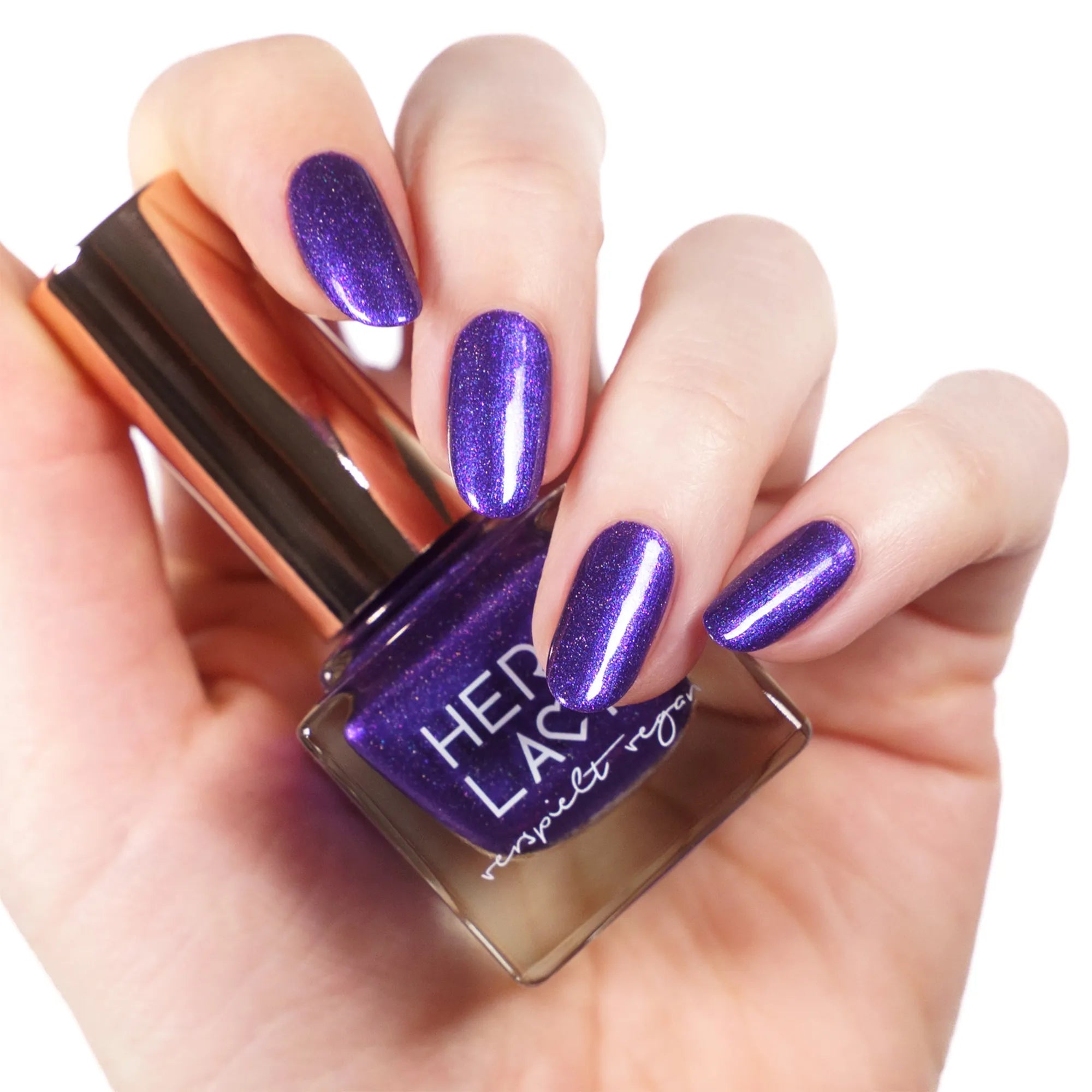 herzlack-pfl-umchen-veganer-nagellack-lila-mit-blau-schimmer-und-holo-11ml image 2