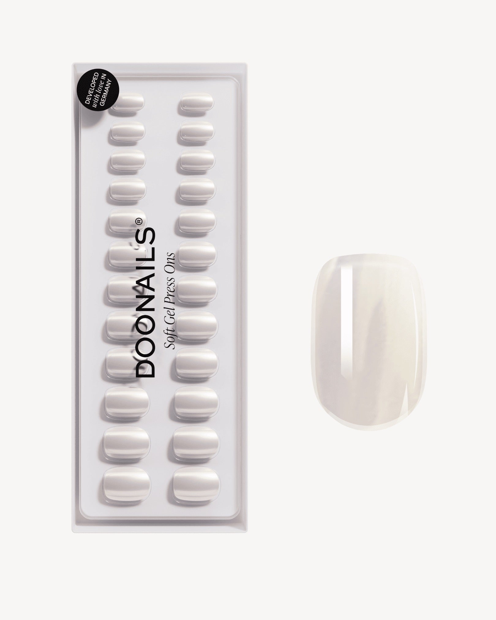doonails-toffee-extra-short-square-soft-gel-press-ons-nude image 1