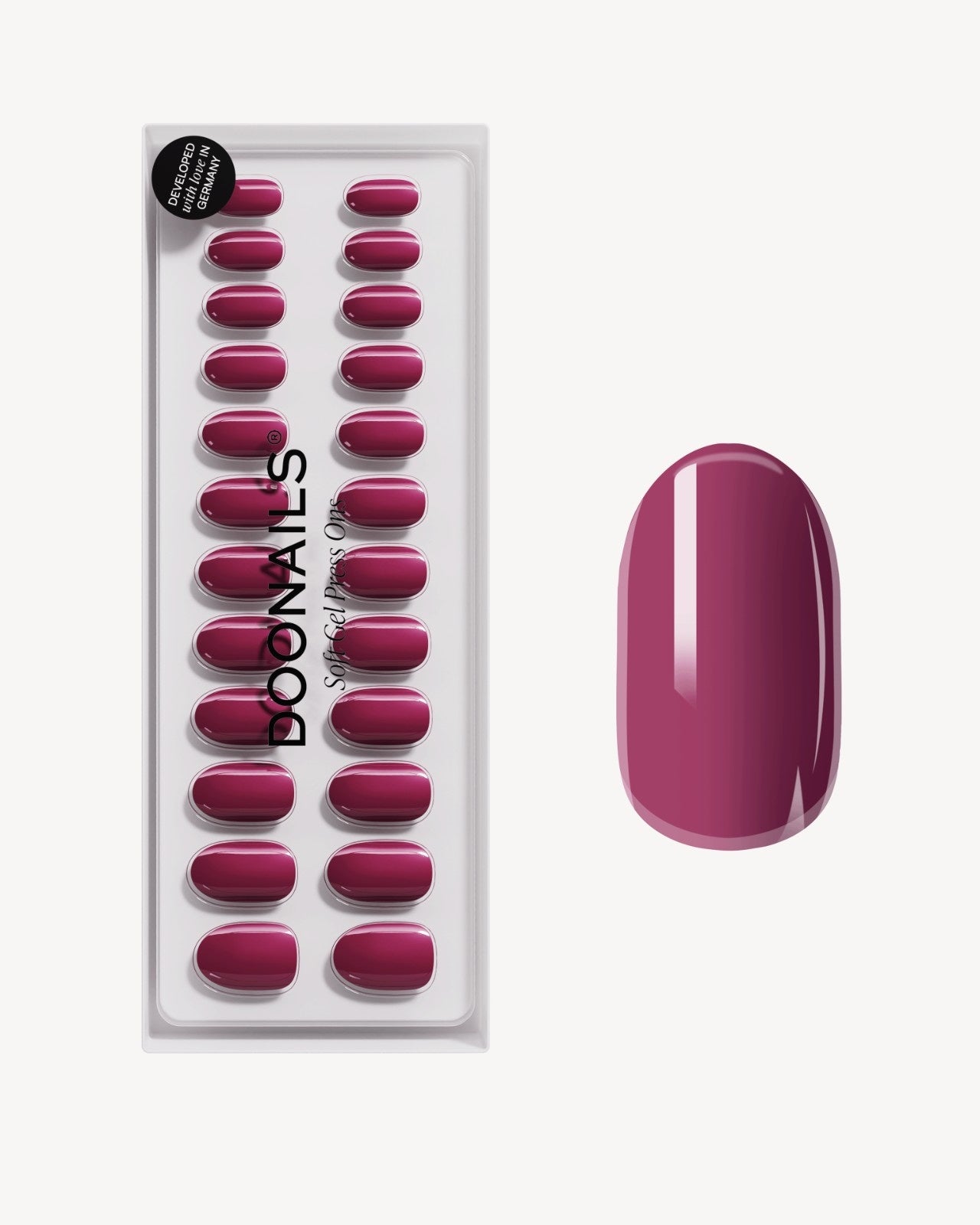 doonails-bubblegum-medium-round-soft-gel-press-ons image 1
