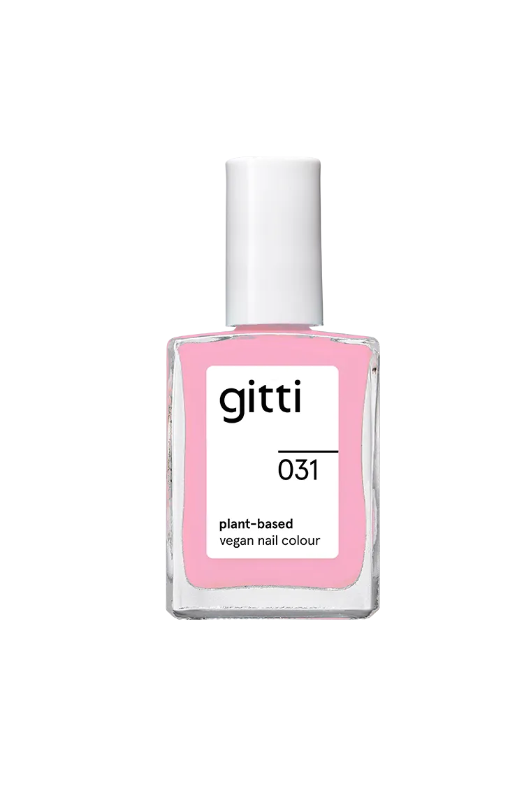 gitti-no-031-plant-based-nagellack-strahlendes-pastellrosa-retro image 1