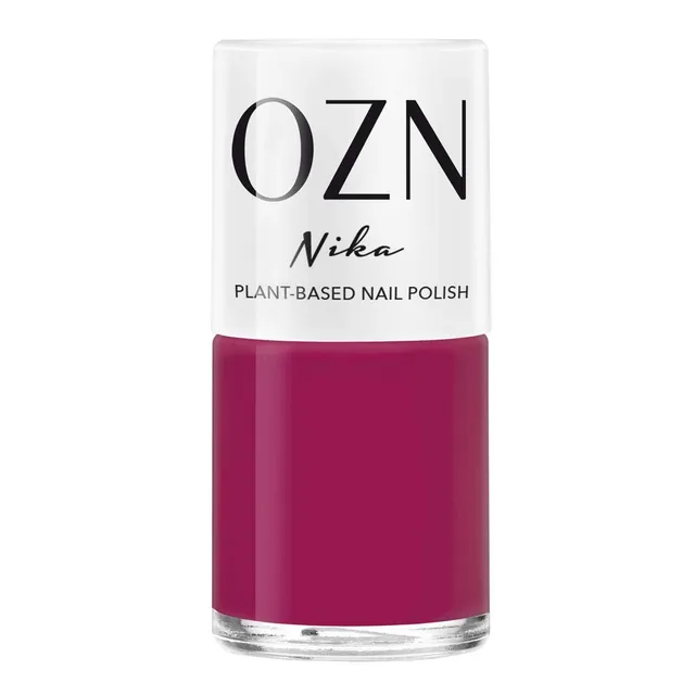 ozn-nika-pflanzenbasierter-nagellack-himbeer-pink image 1