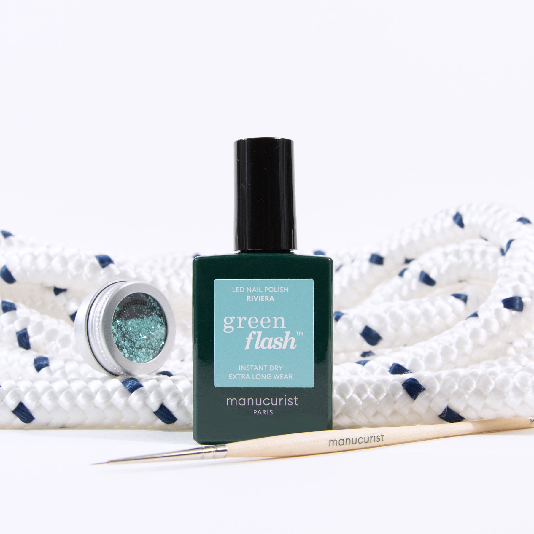 manucurist-underwater-glitter-green-nail-art-set image 2