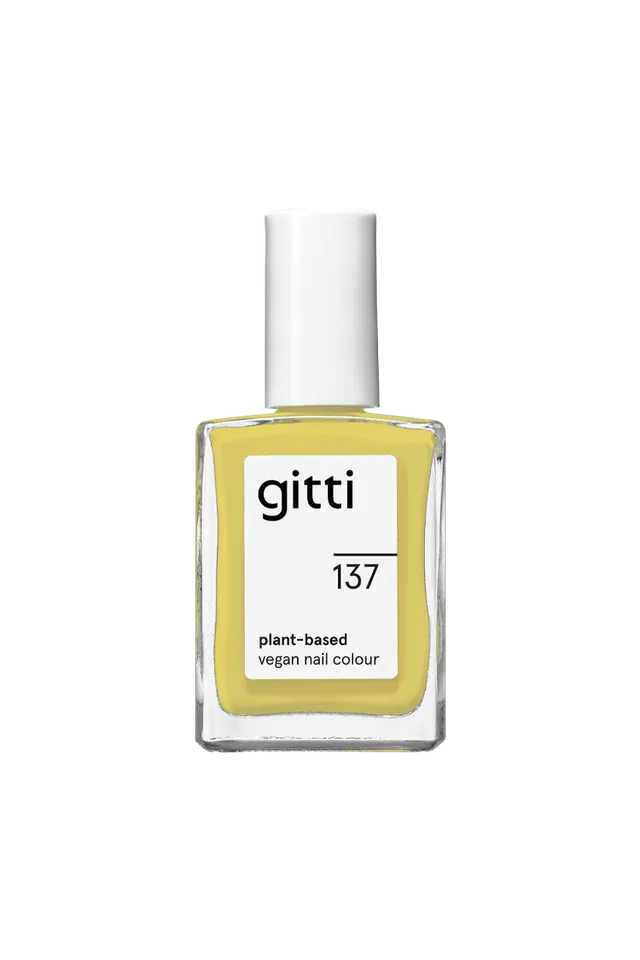 gitti-no-137-plant-based-nagellack-leuchtendes-gelb image 1