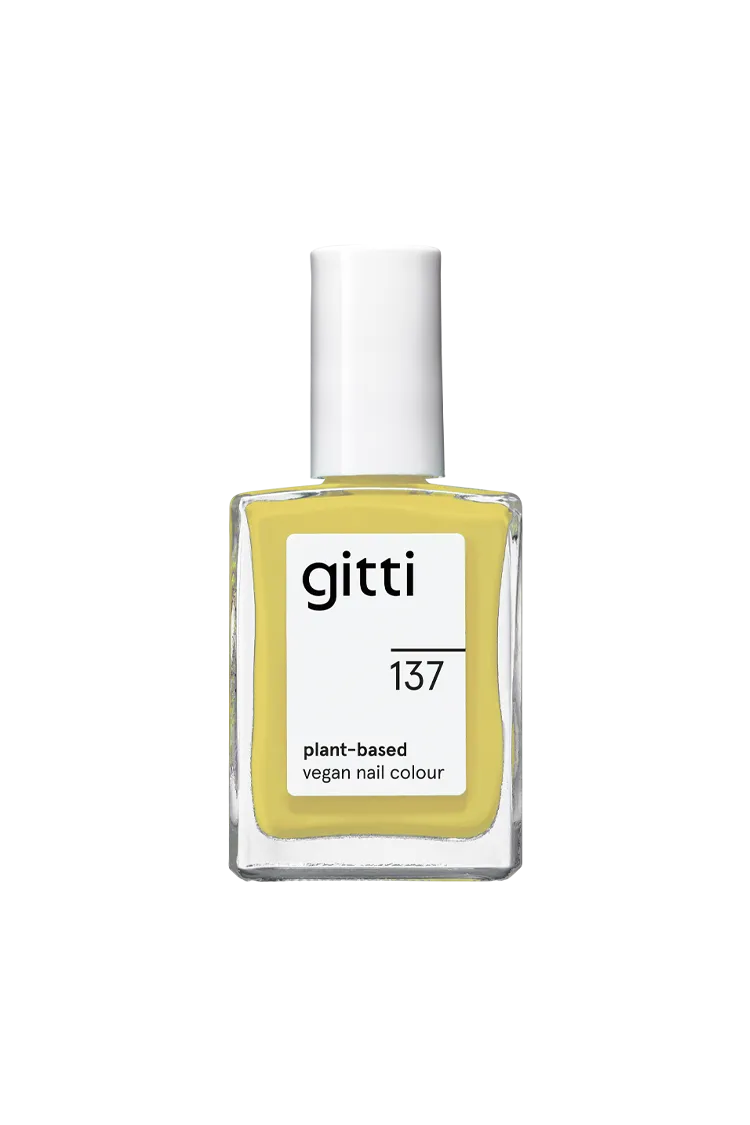 gitti-no-137-plant-based-nagellack-leuchtendes-gelb image 1