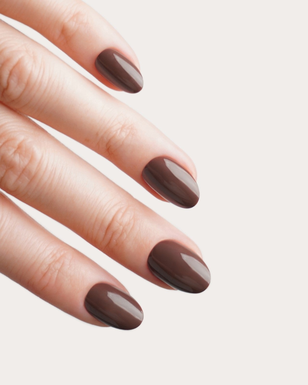 doonails-caf-noir-short-round-soft-gel-press-ons-grau-braun image 2