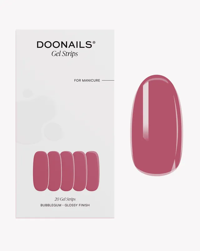 doonails-bubblegum-uv-gel-strips image 1