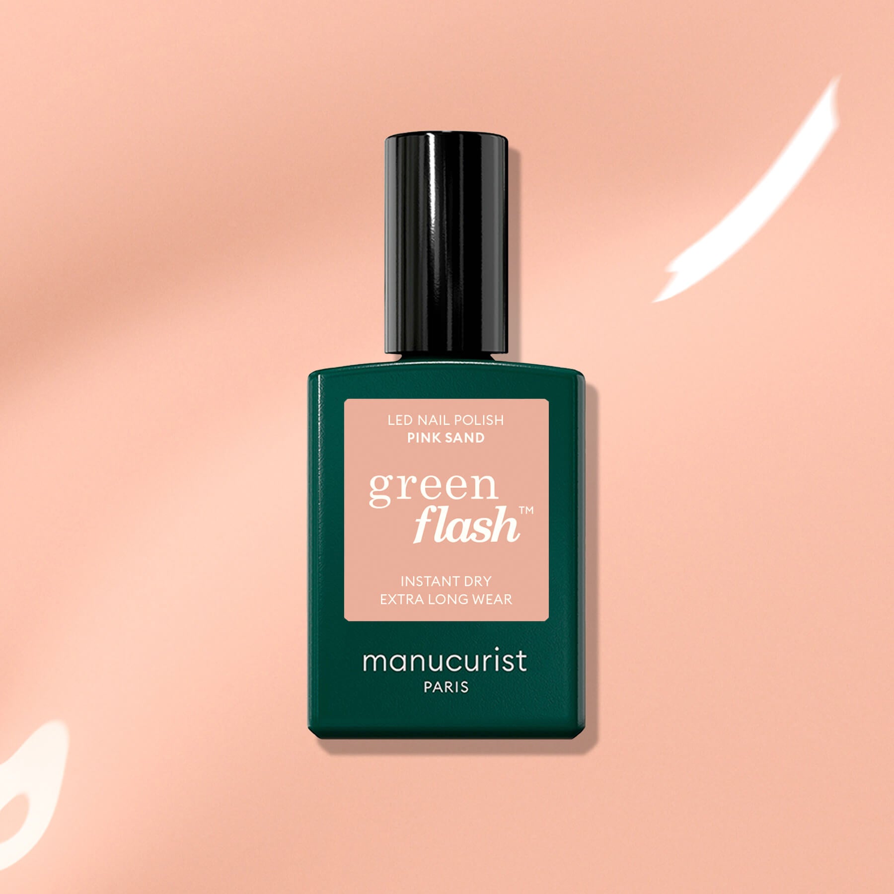 manucurist-green-flash-pink-sand-semi-permanenter-nagellack-beige image 1