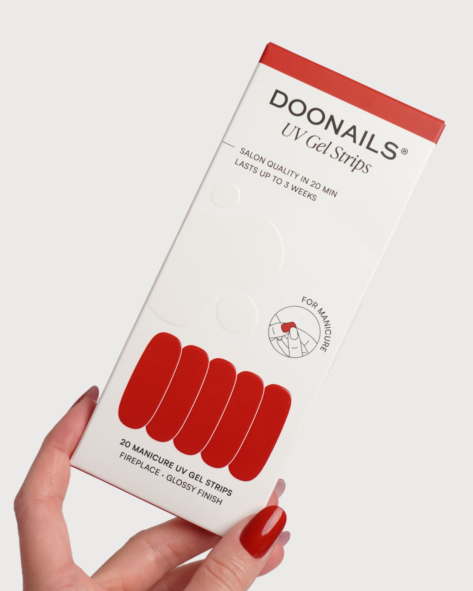 doonails-fireplace-uv-gel-strips-leuchtendes-rot image 3
