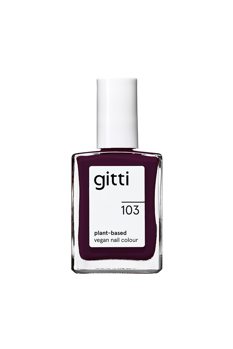 gitti-no-103-nagellack-dunkles-aubergine-pflanzenbasiert image 1