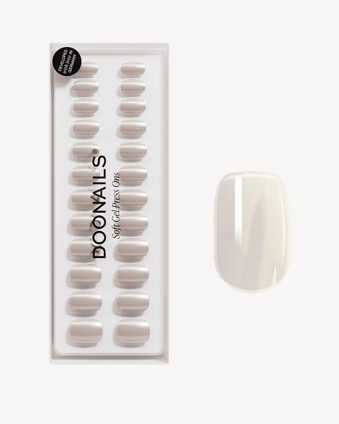 doonails-toffee-short-square-soft-gel-press-ons image 1
