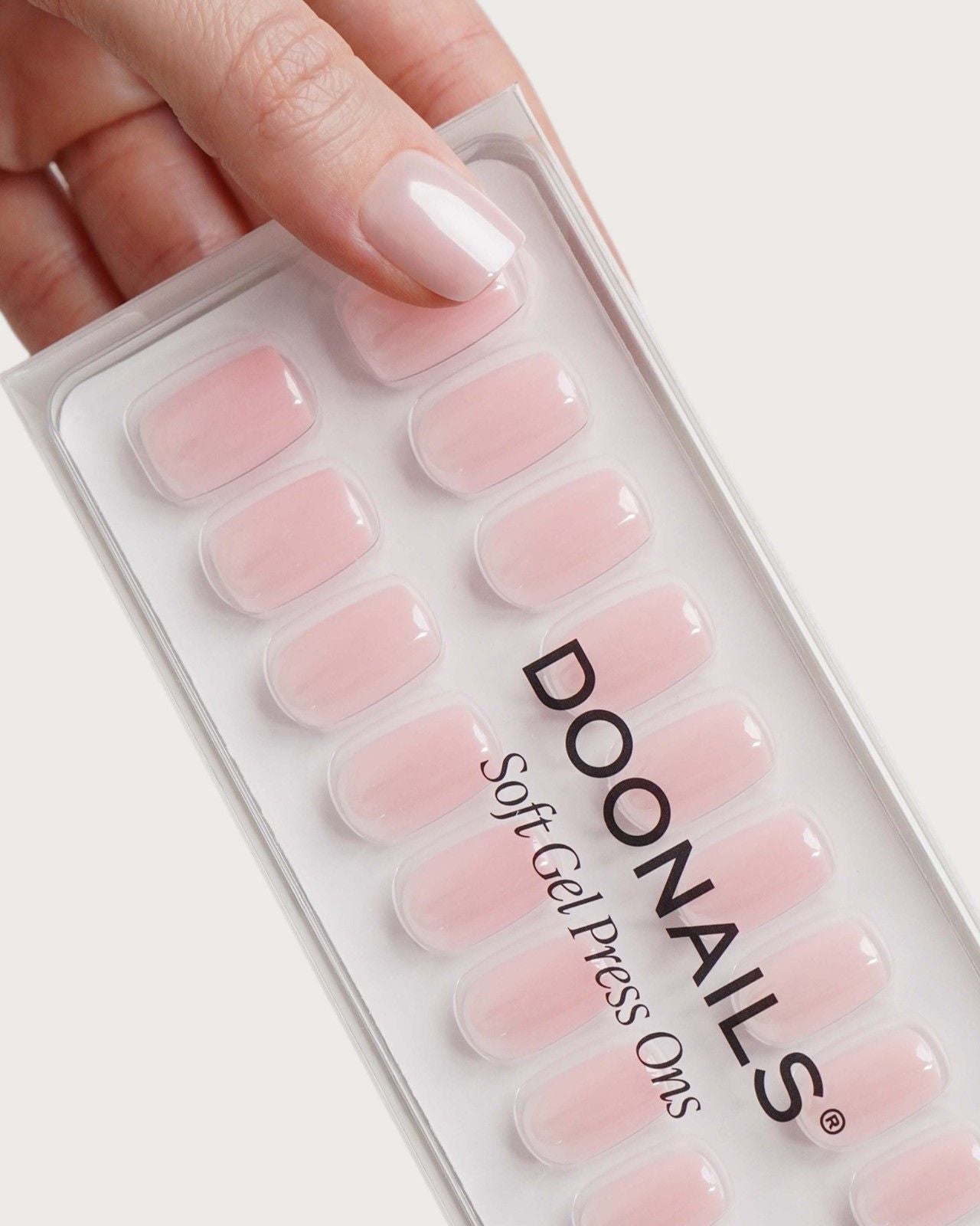 doonails-jetset-short-square-soft-gel-press-ons-chrome-rosa image 5