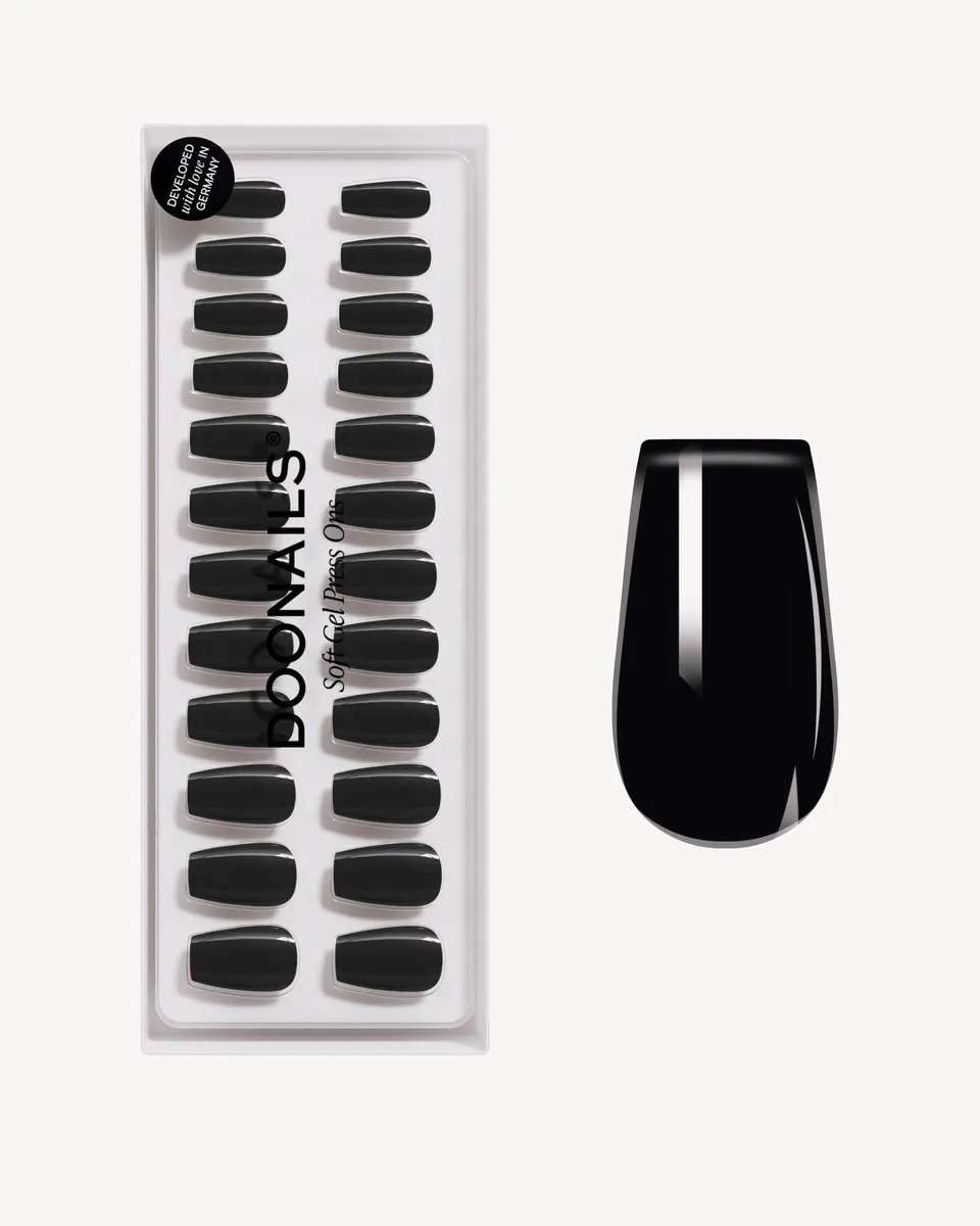 doonails-dark-dream-short-coffin-soft-gel-press-ons-mystisch-dunkel image 1
