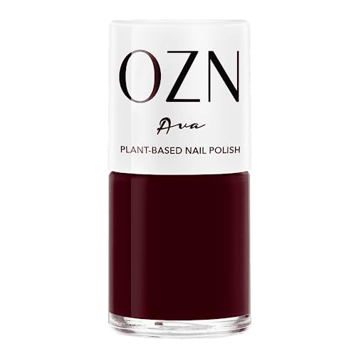 ozn-ava-pflanzenbasierter-nagellack-klassisches-dunkelrot image 5