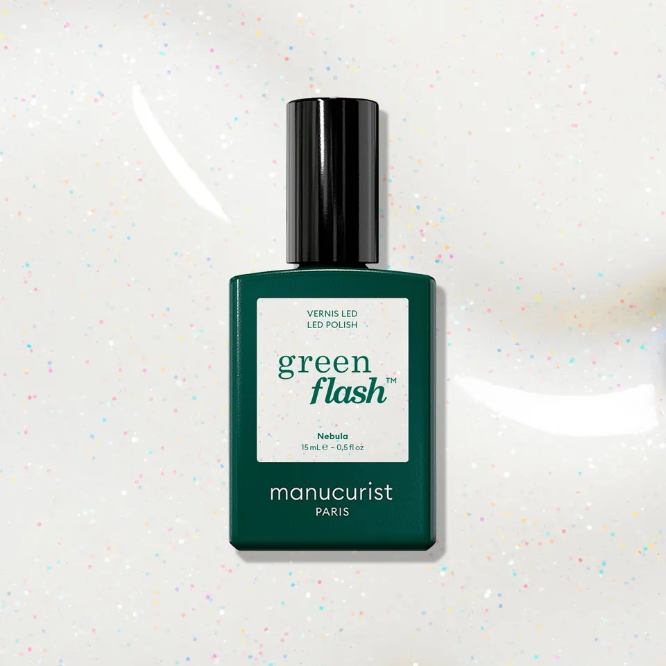 manucurist-green-flash-nebula-led-nagellack-holografisch-milchwei image 1