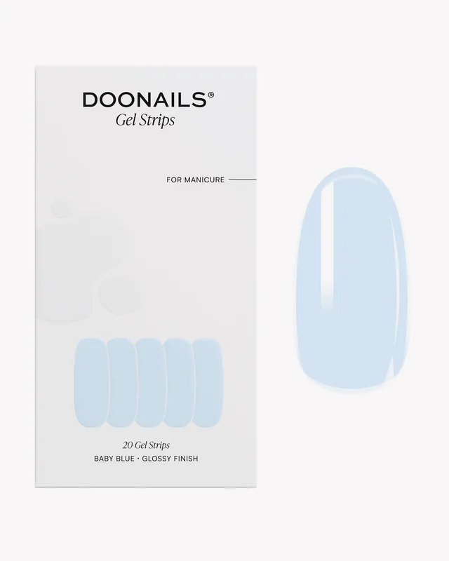 doonails-baby-blue-uv-gel-strips-helles-fr-hlingsblau image 1