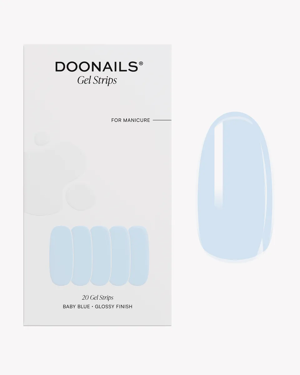 doonails-baby-blue-uv-gel-strips-helles-fr-hlingsblau image 1