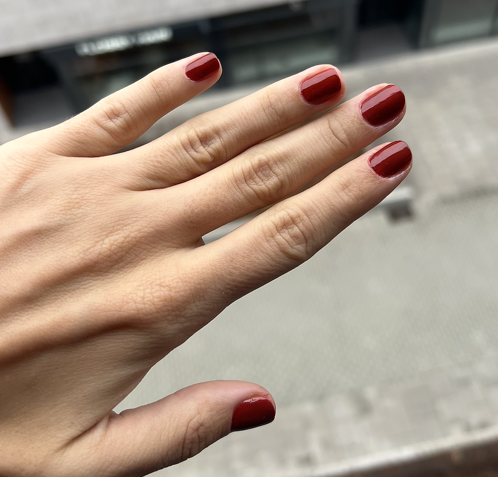Sieht aus wie Gel aus dem Salon