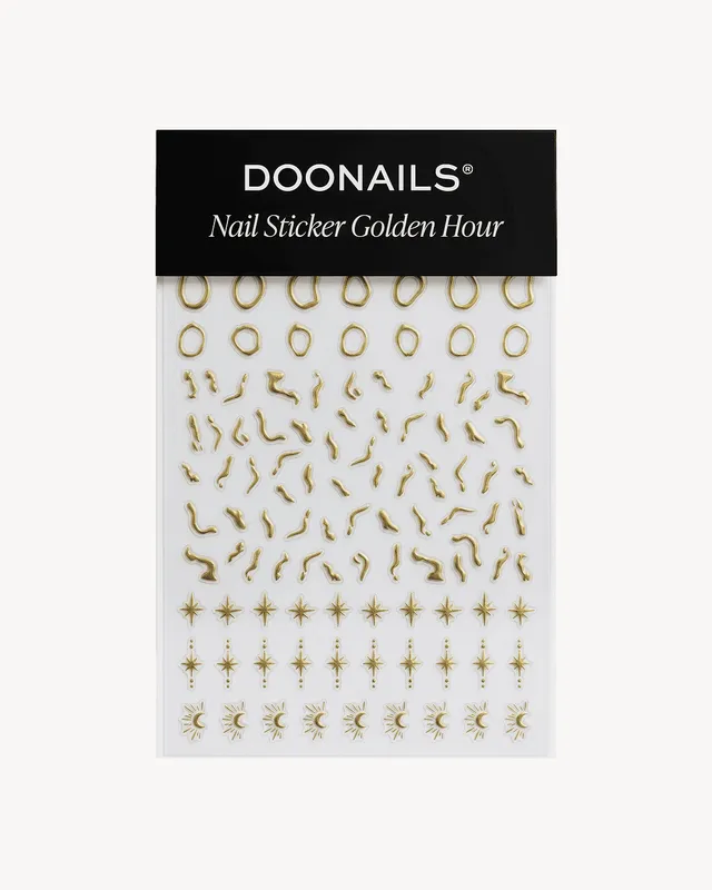 doonails-golden-hour-nagelsticker-96-gold-motive image 1