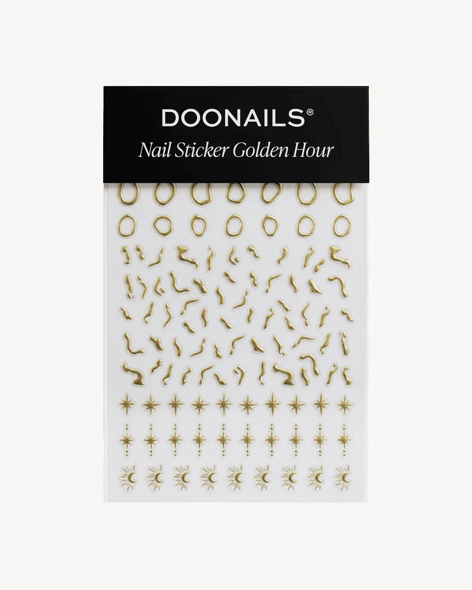 doonails-golden-hour-nagelsticker-96-gold-motive image 1