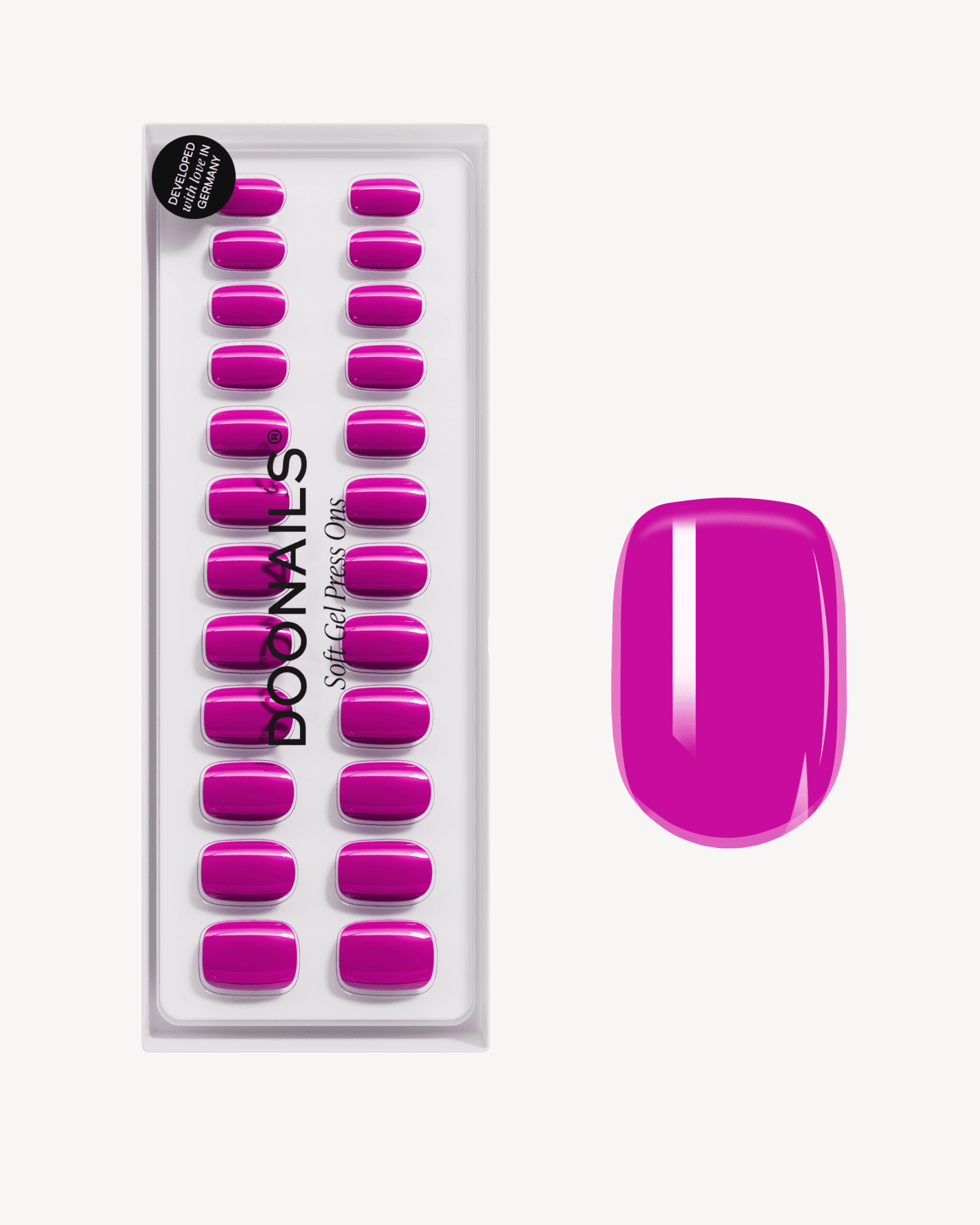 doonails-dragonfruit-extra-short-square-soft-gel-press-ons image 1