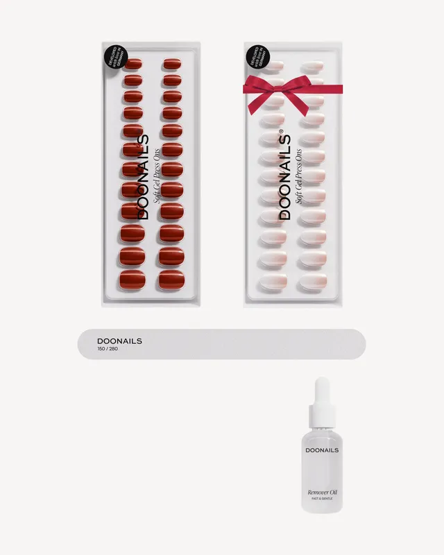 doonails-soft-gel-press-ons-starter-set-k-nstliche-n-gel-set image 1