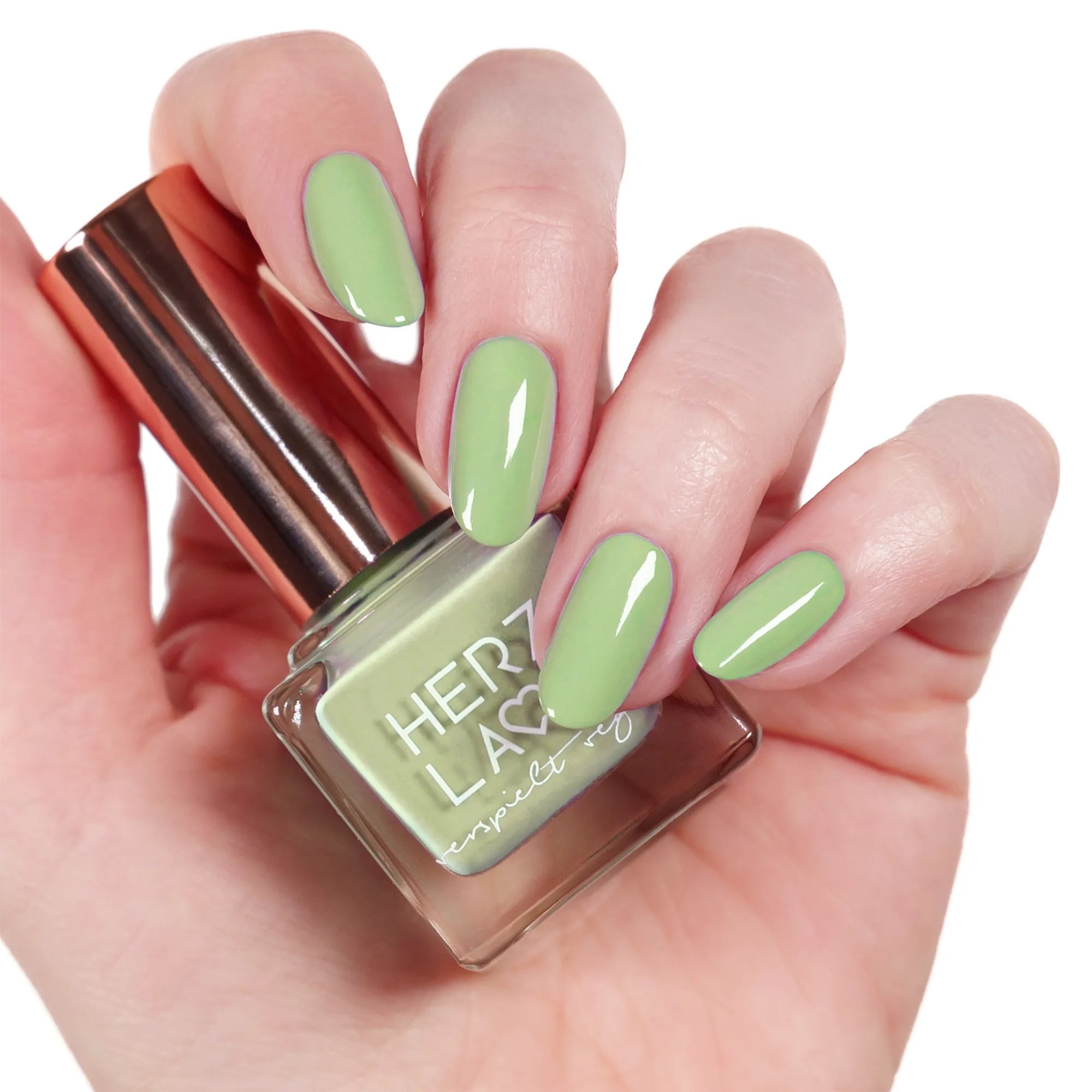 herzlack-matcha-latte-nagellack-one-coater-warmes-gr-n-11ml image 2