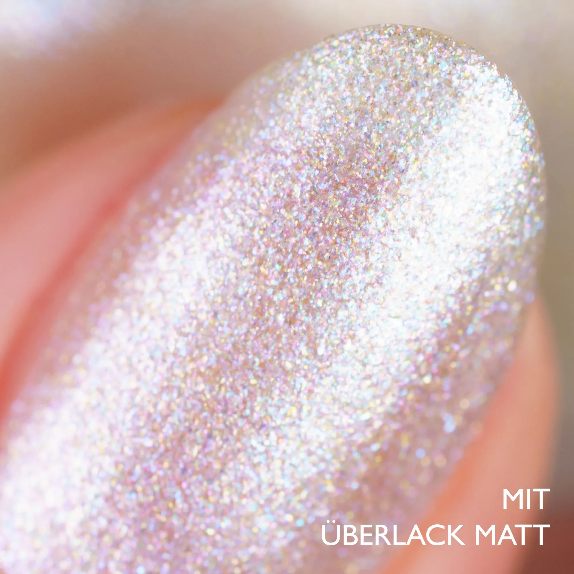 herzlack-zuckerw-lkchen-veganer-nagellack-sheer-wei-duochrome-glitzer-11ml image 5