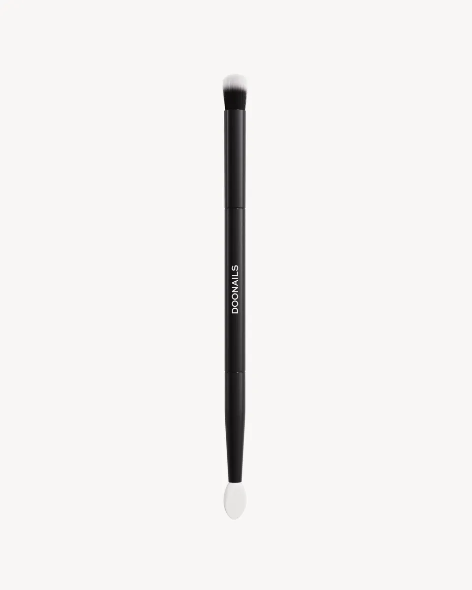 doonails-chrome-powder-pinsel-duo-pinsel-mit-silikonspitze image 1