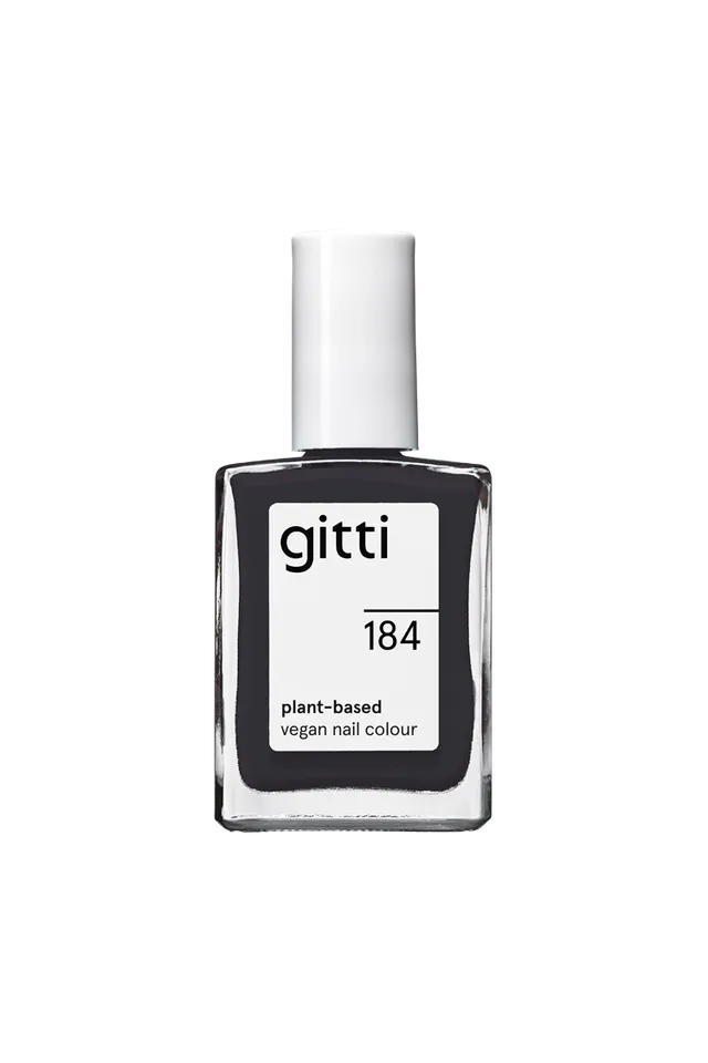 gitti-no-184-plant-based-nagellack-dunkles-anthrazit image 1