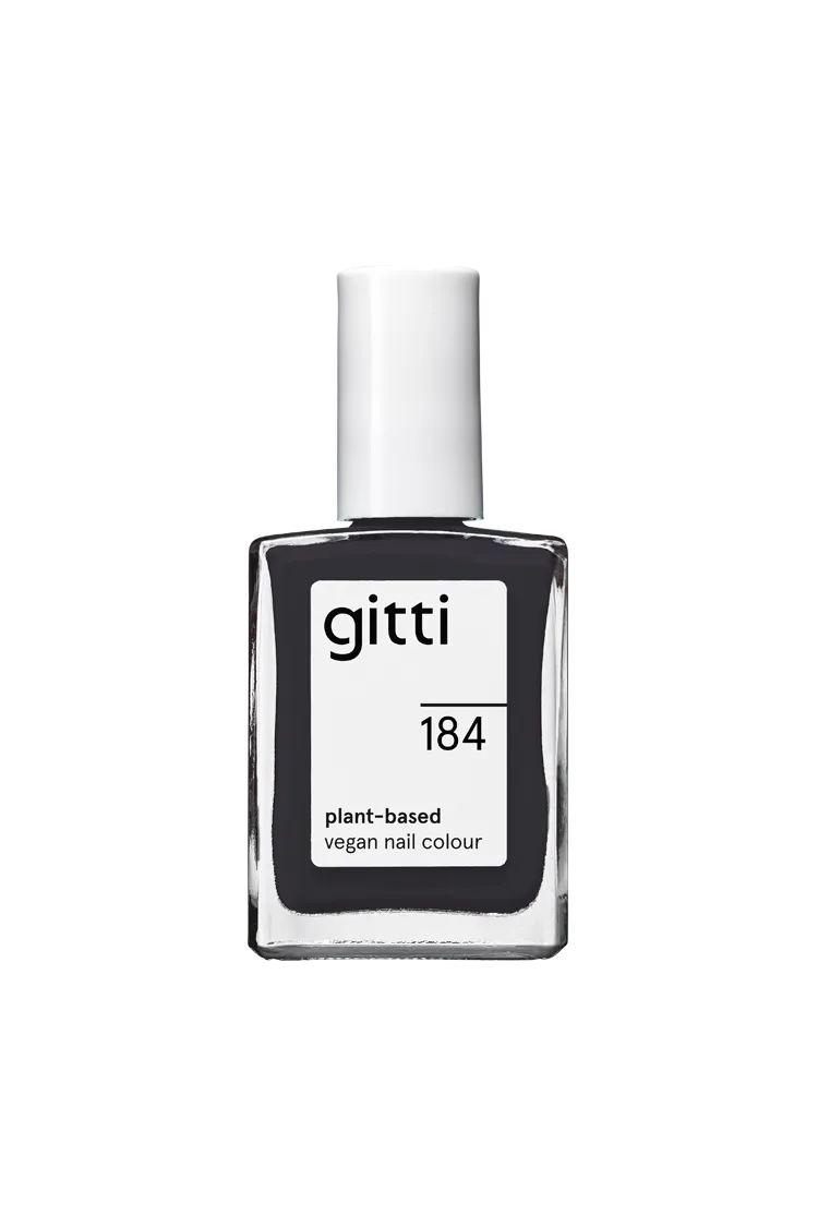 gitti-no-184-plant-based-nagellack-dunkles-anthrazit image 1