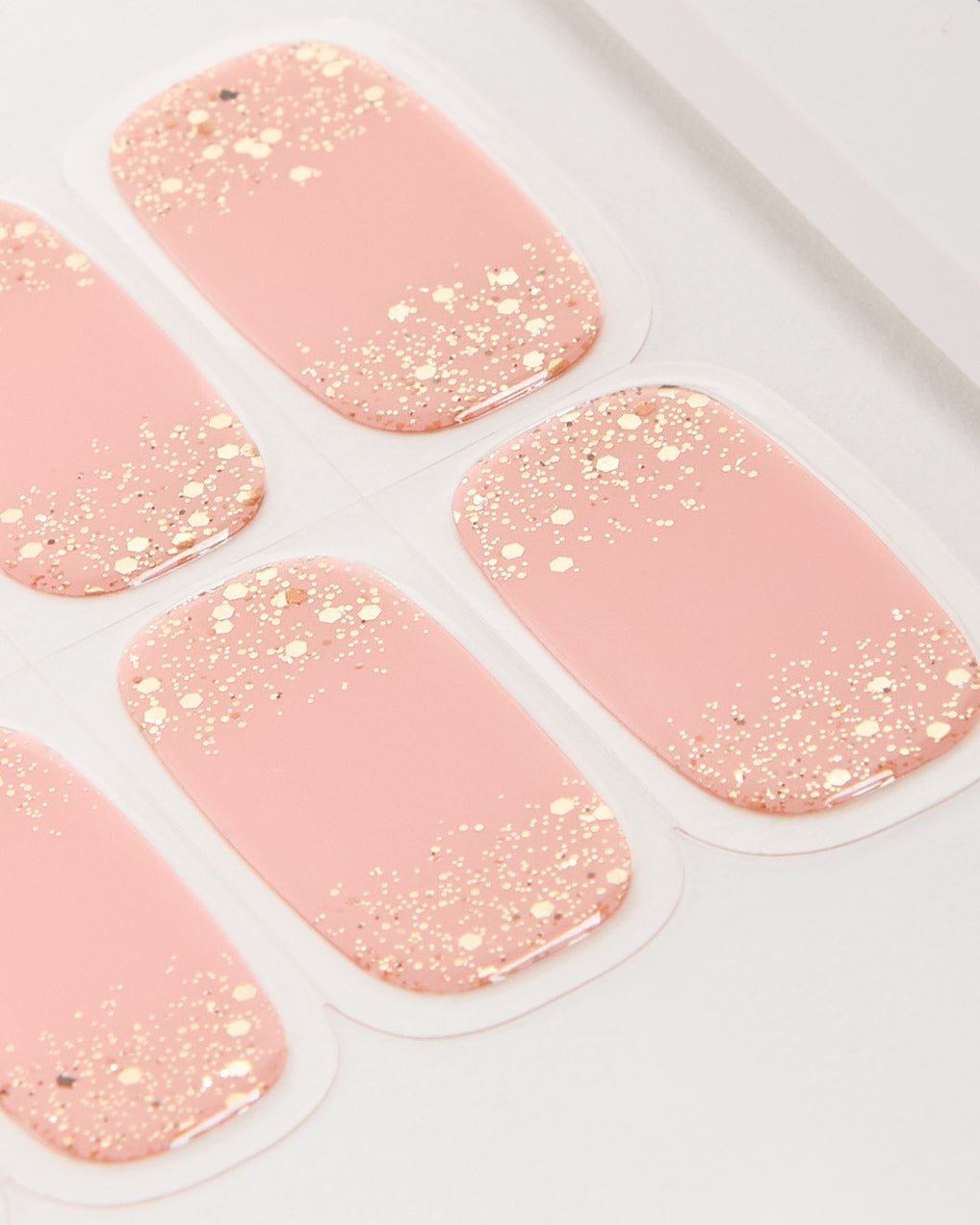 doonails-gold-glitter-ombre-uv-gel-strips-gold-glitzer-verlauf image 4