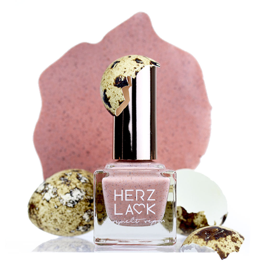 herzlack-liebel-ei-veganer-nagellack-11ml-eierschalenbraun-speckled-glitzer image 6