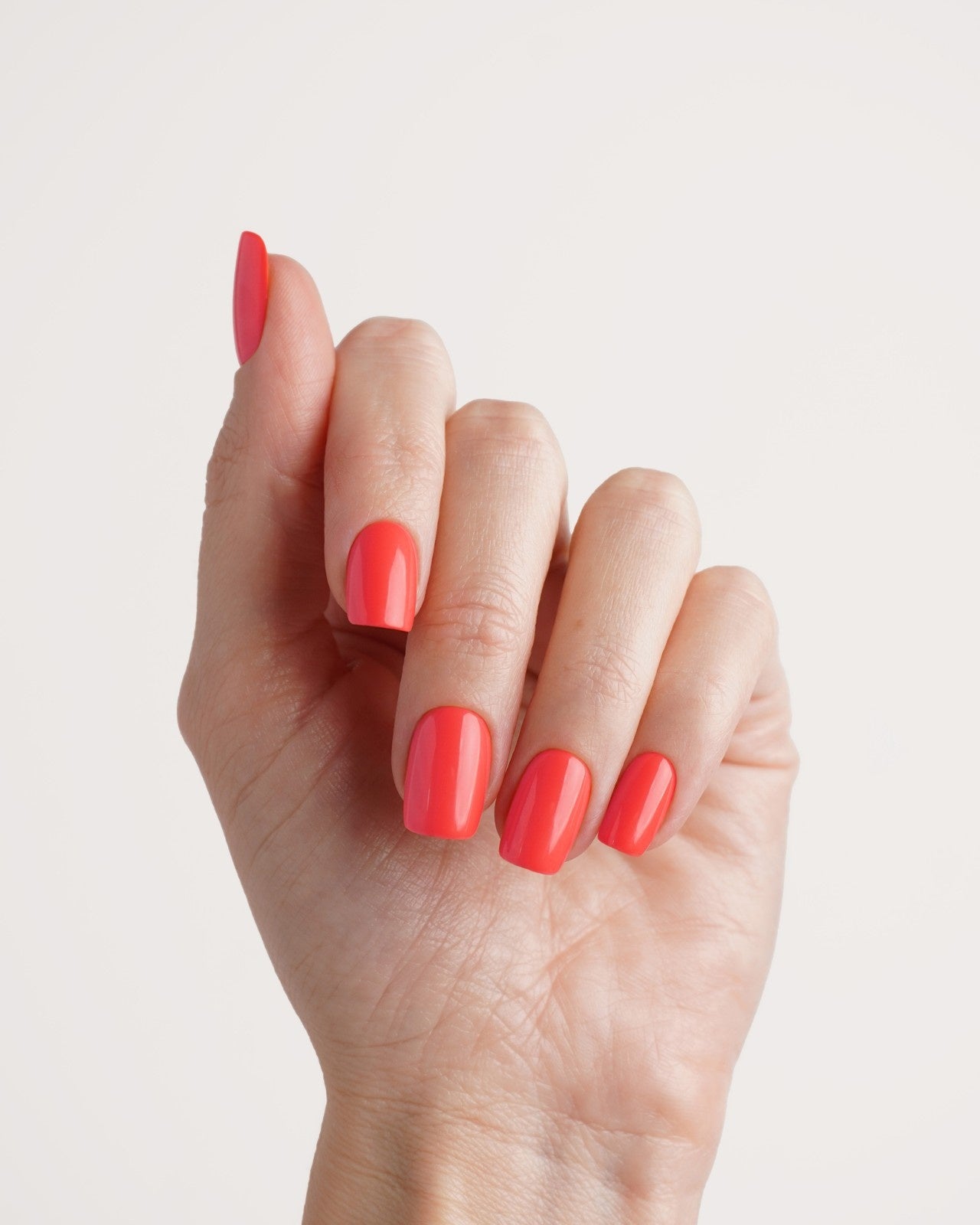 doonails-sunset-coral-short-square-soft-gel-press-ons-koralle image 4