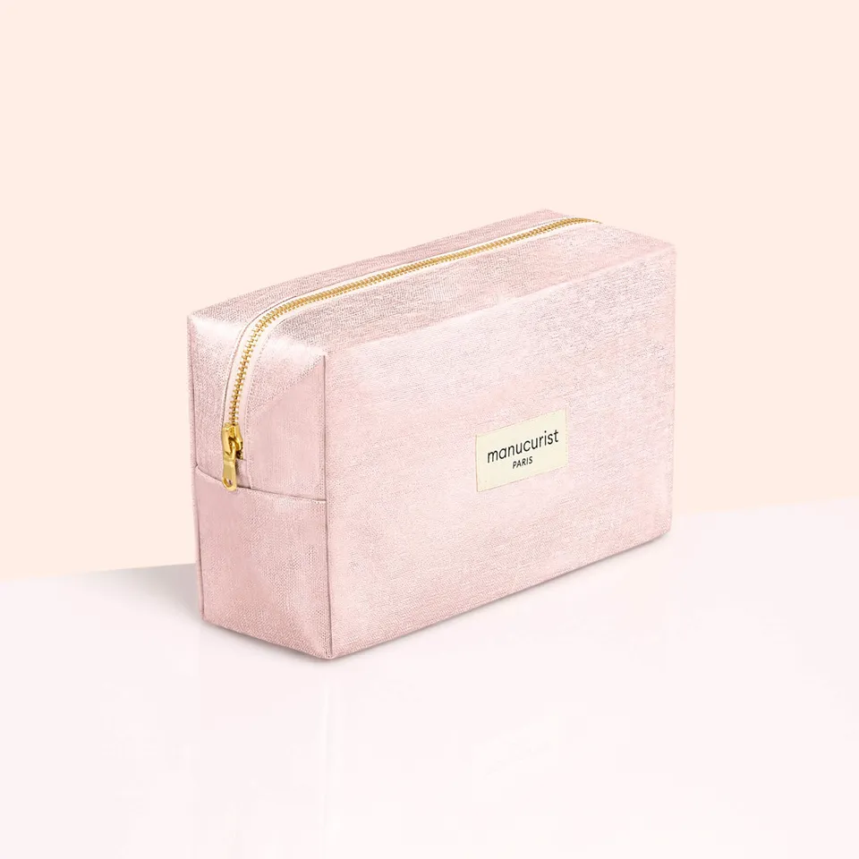 manucurist-rosa-necessaire-aus-lurex-manik-re-tasche-ros image 1