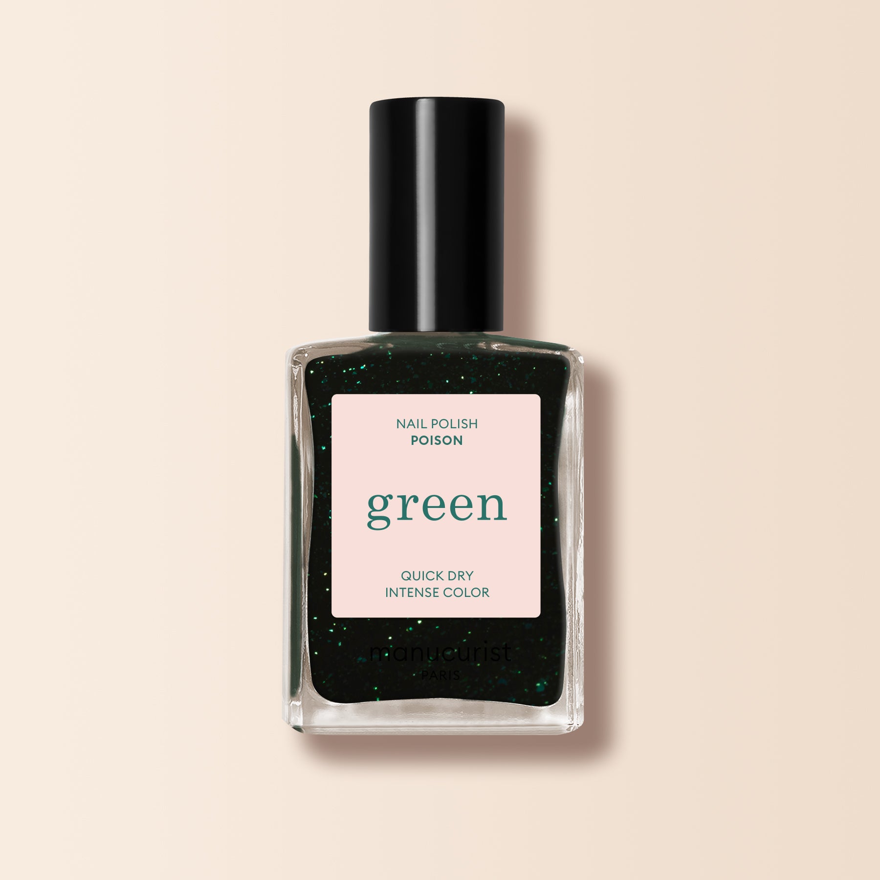 manucurist-green-poison-nagellack-tannengr-n-glitzer image 1