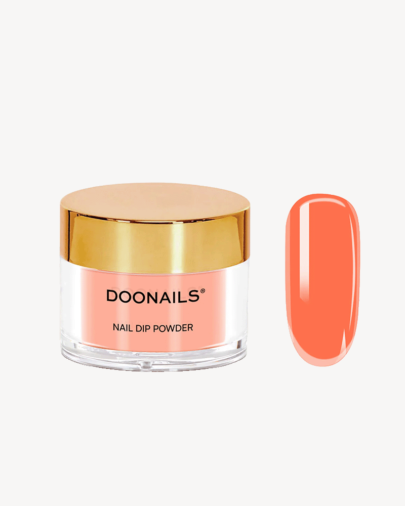doonails-watermelon-dipping-powder-peach-neon image 1