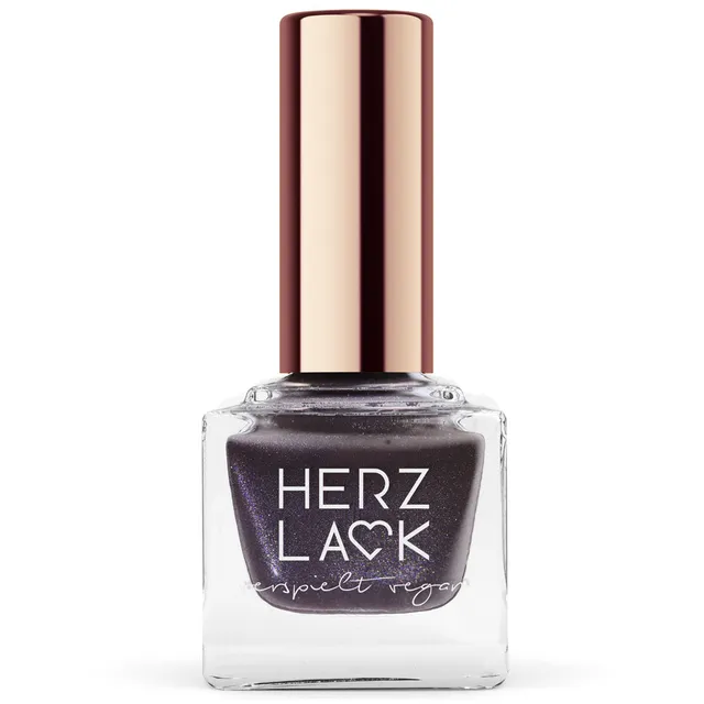 herzlack-schietwetter-veganer-nagellack-dunkelbraun-multischimmer-11ml image 1